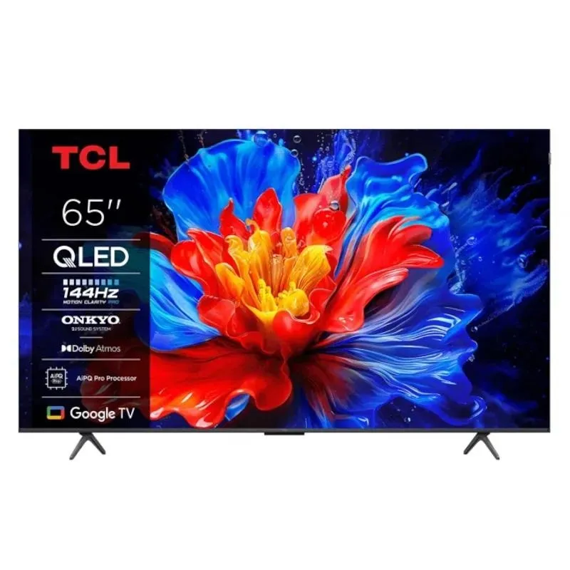 Tcl 65P8K Tv 65" Qled Googletv 144Hz Onkyo
