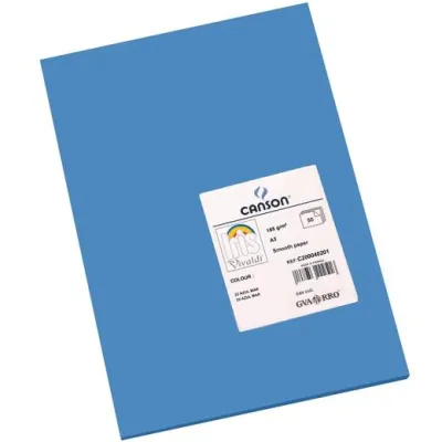 Iris Cartulina 297X420Mm 185Gr Azul Mar -50U-