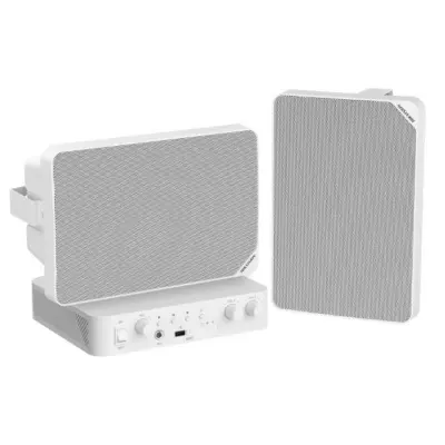 Hikvision DS-QAE1KA80120-2 Kit 1 Amplificador 2 Altavoces Techo