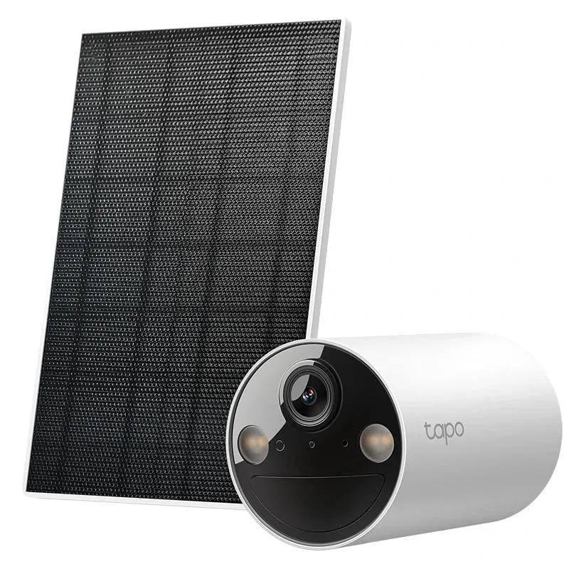 Tp-Link Tc82 Kit Cámara Wifi 2K Batería Pane Solar