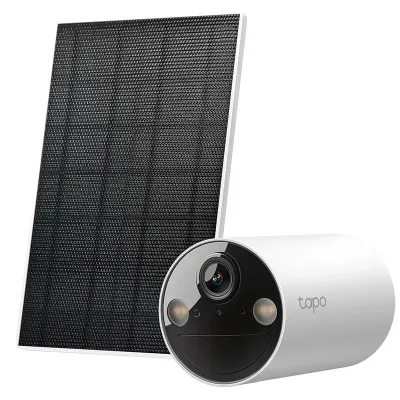 TP-Link TC82 Kit Cámara WiFi 2K con Batería y Panel Solar