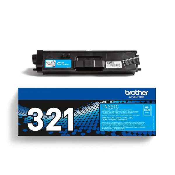 Brother Tn321 Cyan Cartucho De Toner Original - Tn321C