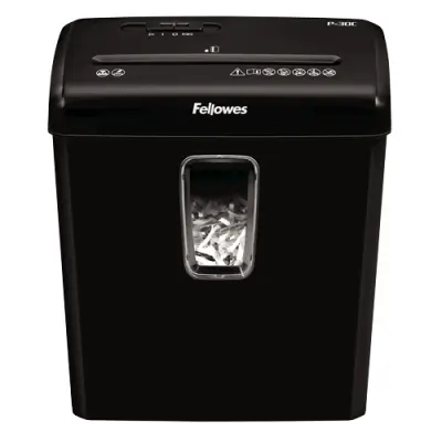 Fellowes Destructora Manual P-30C Corte En Partículas 4x34mm 15L Negro