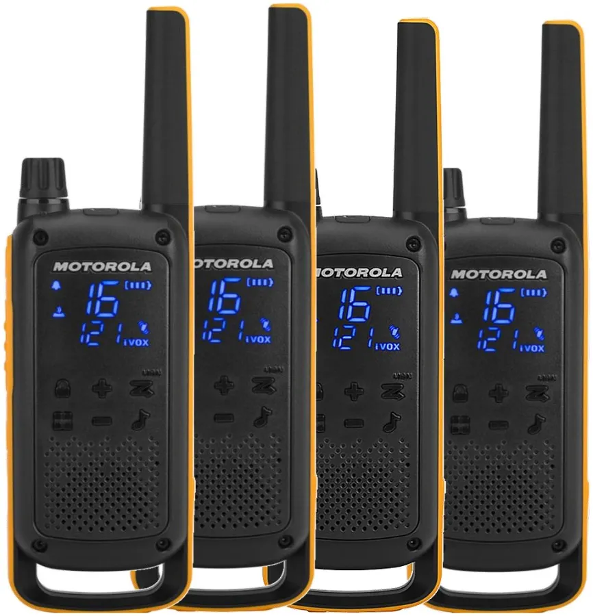 MOTOROLA T82 Extreme Walkie Talkie 10Km 16CH Quad