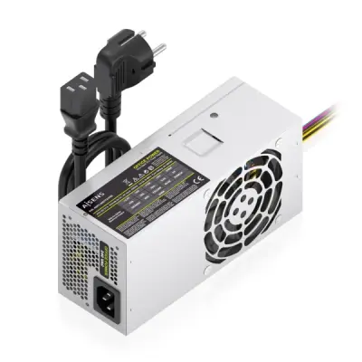 Aisens Fuente de Alimentación 500W TFX con Ventilador de 80mm y Cable Incluido - Plata
