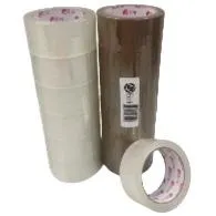 Ekrit Precinto Embalaje Rollo 48Mm X 132M Pack 6 Ud Marrón