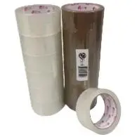 Ekrit Precinto Embalaje 48mm x 132m Pack 6 Unidades Marrón