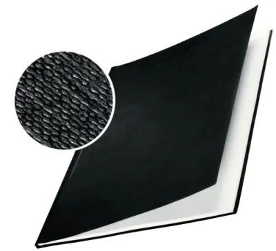 Leitz Pack de 10 Tapas Rígidas Impressbind 14mm para Encuadernación A4, Color Negro