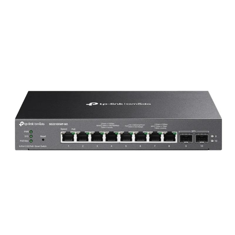 Tp-Link Sg2210Xmp-M2 Switch 8X2,5Gb Poe+ 2Xsfp+