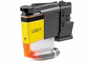 Brother LC521 Amarillo Cartucho de Tinta Genérico Reemplazo LC521Y