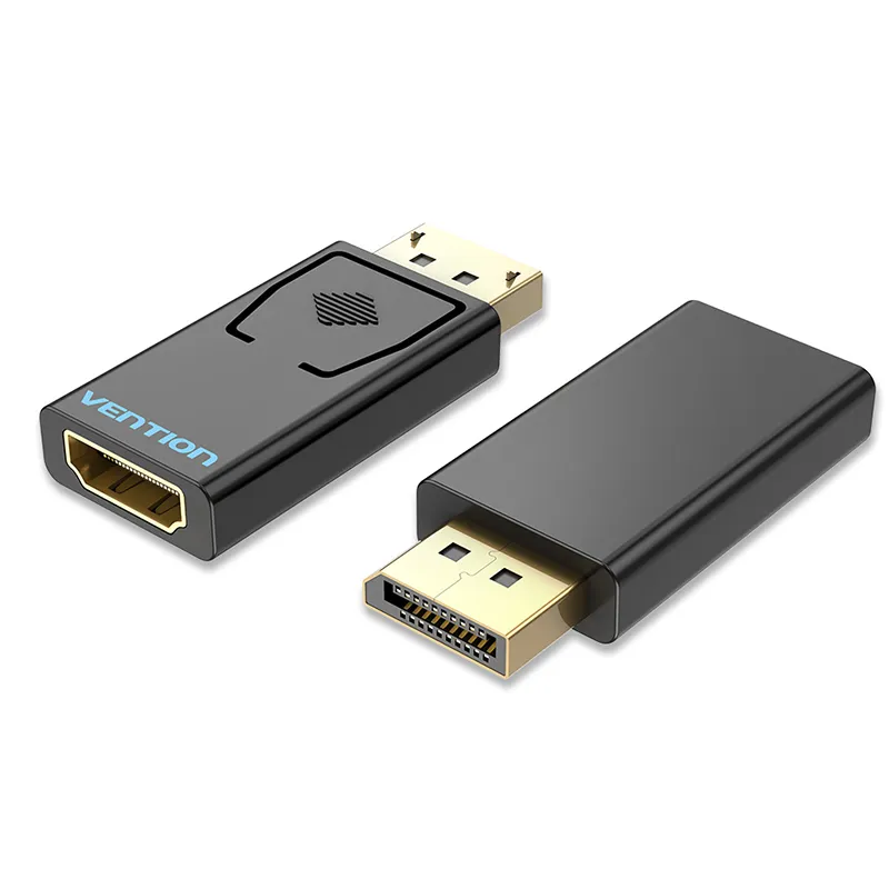 Vention Adaptador Displayport Macho a HDMI Hembra - Color Negro