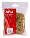 APLI GOMA ELÁSTICA MARRÓN CAUCHO 80X2MM 100 GR - Papelería y Oficina