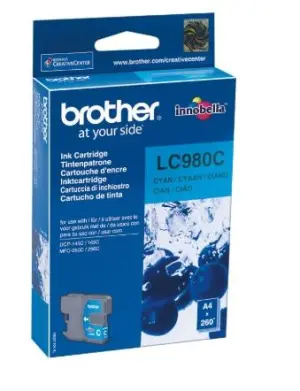 Brother LC980 Cartucho de Tinta Original Cian