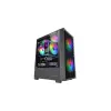 Mars Gaming MCVortex Caja MicroATX Gaming Cristal Templado Frontal Mesh Negro FRGB