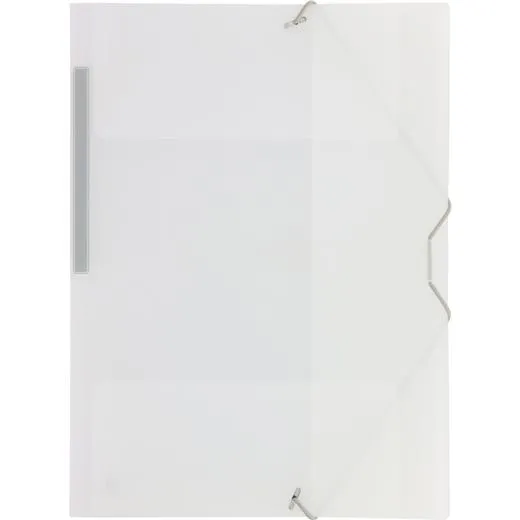 Grafoplás Carpeta Con Gomas Colorgraf Folio 3 Solapas Pp Natural Translúcido