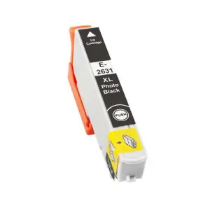 Epson T2631/T2611 (26XL) Negro Photo Cartucho de Tinta Genérico C13T26314012/C13T26114012