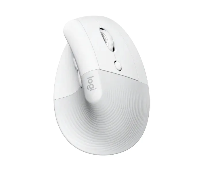 Logitech Mouse Inalámbrico y Bluetooth Ergo Lift 4000 DPI Blanco P/N: 910-006475