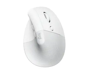 Logitech Mouse Inalámbrico y Bluetooth Ergo Lift 4000 DPI Blanco P/N: 910-006475