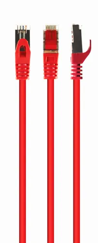 Gembird Cable De Red Rojo 0,5 M Cat6a S/FTP (S-STP) LSZH