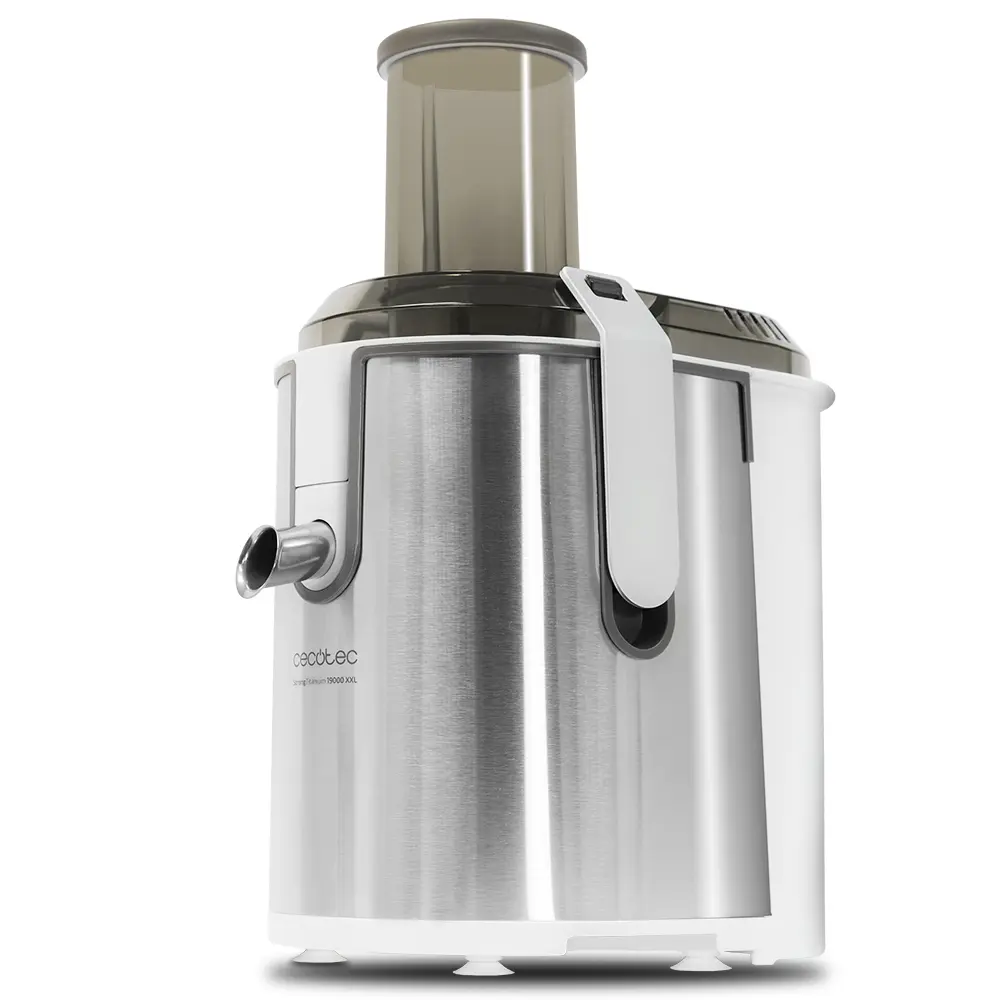 Cecotec StrongTitanium 19000 XXL Licuadora Orbital 2000W 19000rpm 2L Acero y Blanco