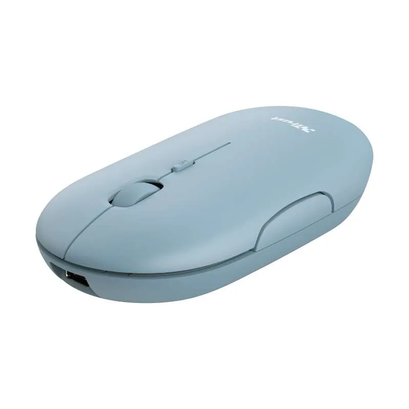Trust Mouse Wireless Puck Recargable Ultrafino y Silencioso