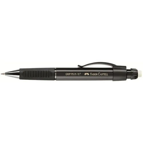 Faber Castell Portaminas Grip Plus 0,7Mm Negro Metálico