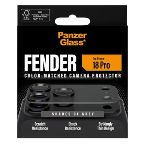 PanzerGlass Fender Camera Protect para iPhone 18 Pro - Gris