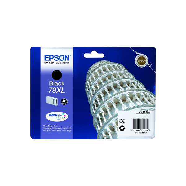 Epson T7901 (79Xl) Negro Cartucho De Tinta Original - C13T79014010