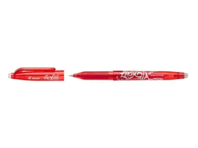 Pilot Frixion Ball Boligrafo De Gel Borrable - Punta De Bola 0.7Mm - Trazo 0.4Mm - Grip Ergonomico - Color Rojo