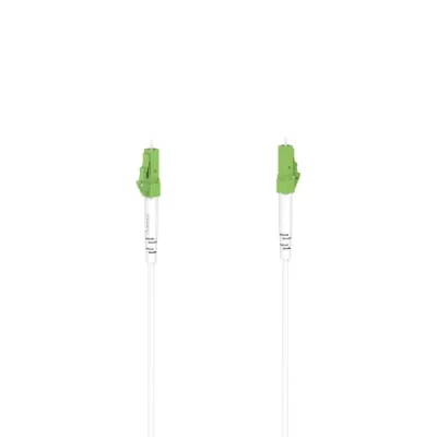 Hama Cable de Fibra Óptica Monomodo 5m 10Gbit/s Conector LC/APC Blanco