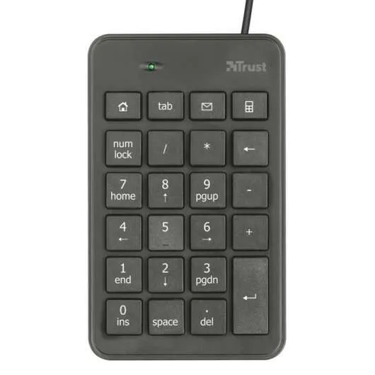 Trust Teclado Numérico Xalas 23 Teclas Multimedia 22221