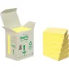 Post-It Bloc Notas Adhesivas Recicladas 100H 38x51 Canary Yellow Paquete 6 Unidades