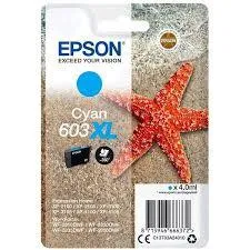 Epson Tinta Cian Xp-2100, 3100, 4100 / Wf-2830Dwf, 2850Dwf - 603 Xl