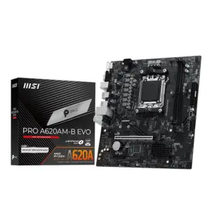 MSI PRO A620AM-B EVO mATX AM5 Motherboard