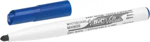Bic Velleda 1741 Marcador para Pizarra Azul - Punta 4.5 mm - Trazo 1.4 mm - Tinta Acetona
