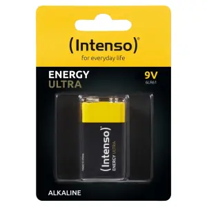 Intenso Energy Ultra 9V Alcalina 6LR61 E-Block - Pilas y Baterías