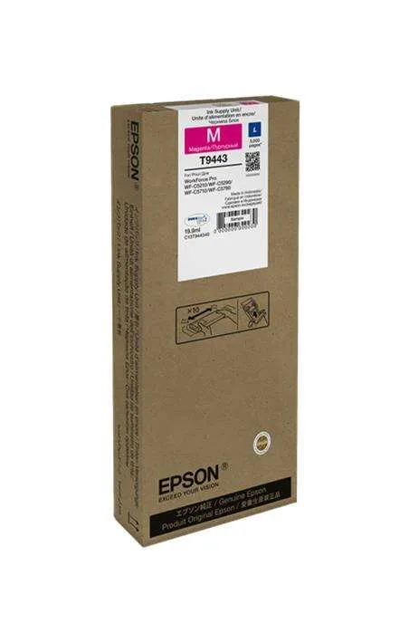 Epson T9443 Magenta Cartucho De Tinta Original - C13T944340