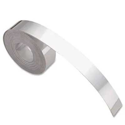 Dymo Cinta De Aluminio Con Adhesivo 3,65m X 12mm Para Rotuladora Rhino