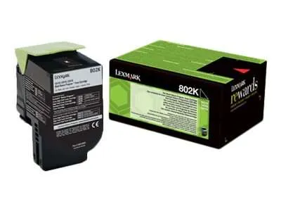 Lexmark Cartucho de Tóner Negro Original para CX310/CX410/CX510 - 80C20K0/80C20KE/802K