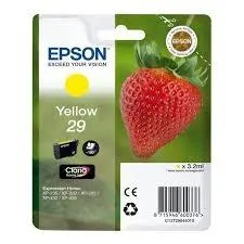 Epson Tinta Amarilla Nº 29 para Impresoras XP 235, 332, 335, 432, 435