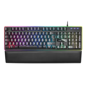 Mars Gaming MK320 Teclado H-Mechanical Red con Iluminación RGB y Reposamuñecas