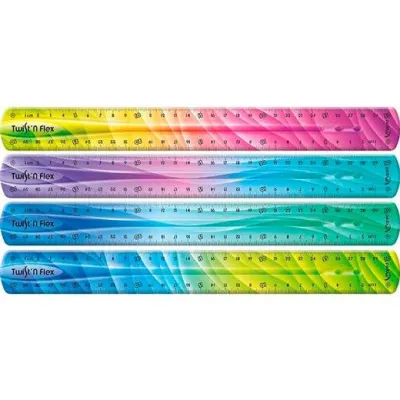 Maped Regla Decorada Doble Graduación 30 cm Colores Surtidos