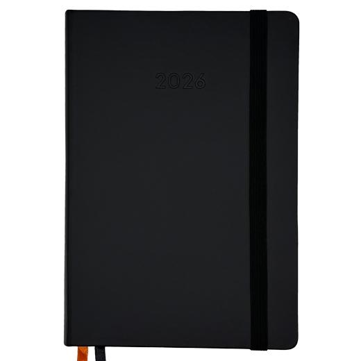 Didex Agenda Line 21Dz Día Página  14.5X21Cm Negro 2026