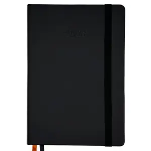 Didex Agenda Line 21DZ Día Página 14.5x21cm Negro 2026