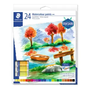 Staedtler Acuarelas En Tubo 12ml Surtidos Estuche 24 Unidades