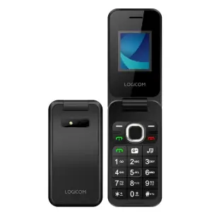 Logicom Fleep 460 Móvil Básico 4G 1.77" Dual SIM Bluetooth Negro