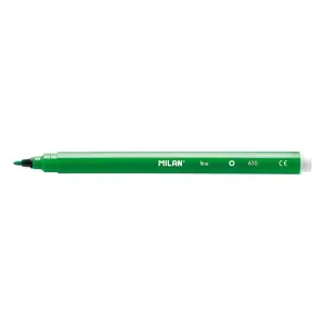 Milan Pack de 30 Rotuladores Punta Fina 2mm Tinta al Agua Lavable Colores Surtidos