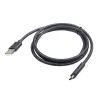 Gembird Cable Adaptador USB 2.0 1.8m USB A a USB C Negro