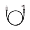 Nanocable Cable USB-C 3.2 Gen2 Acodado 100W 1 M