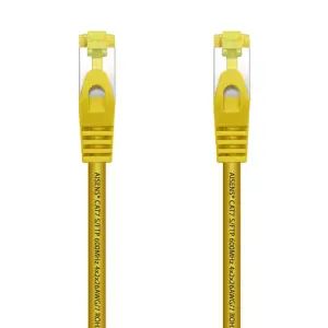 AISENS Cable De Red RJ45 LSZH Cat.7 600 MHz S/FTP PIMF AWG26 Amarillo 2.0 m
